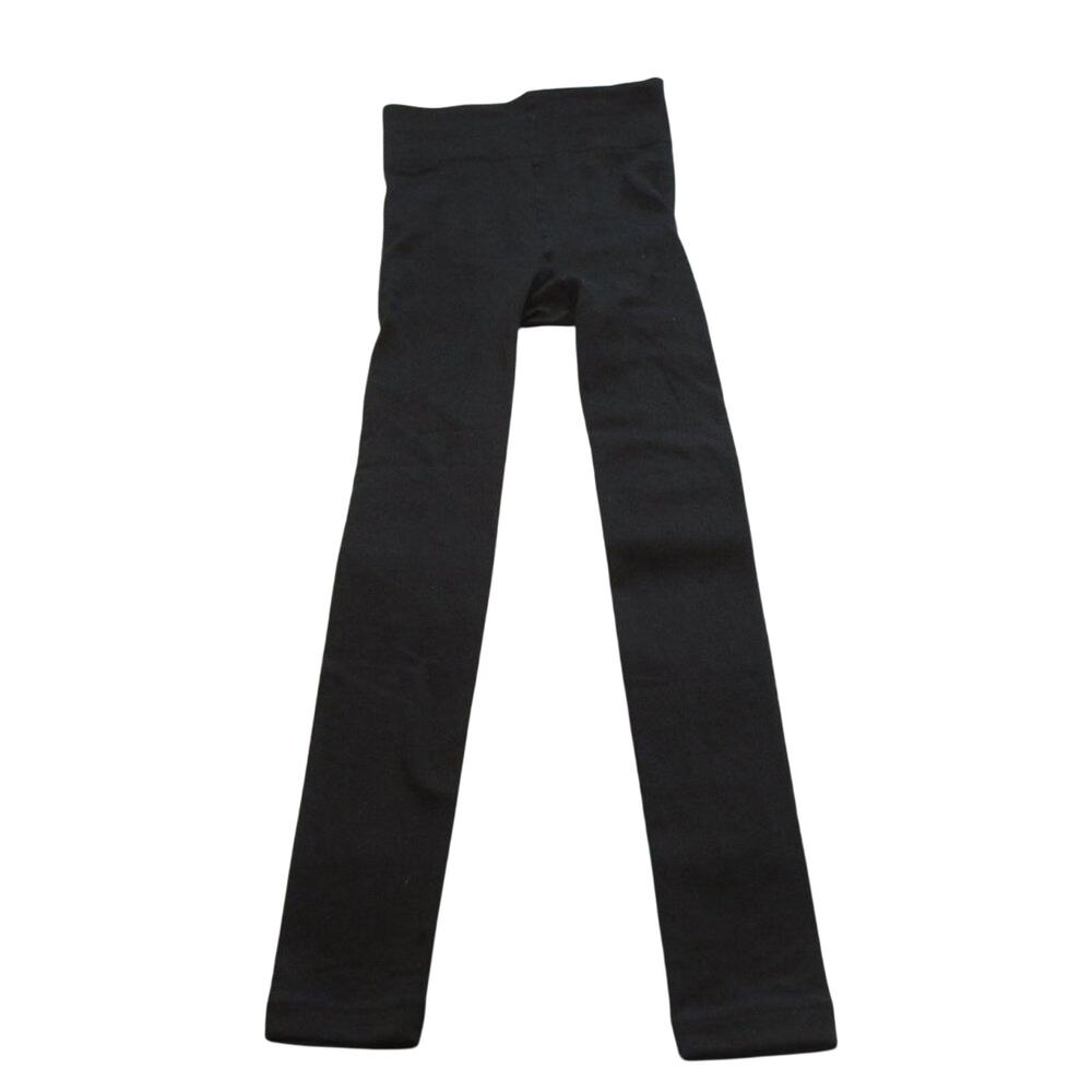 Blissful Benefits Warner's Black Warm Winter Fleece Stretchy Leggings One Size